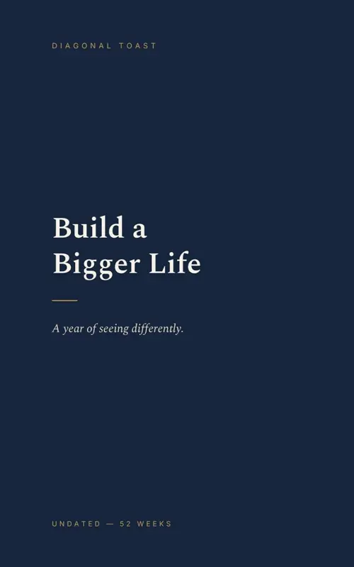 Cover of Build a Bigger Life: A Year of Seeing Differently