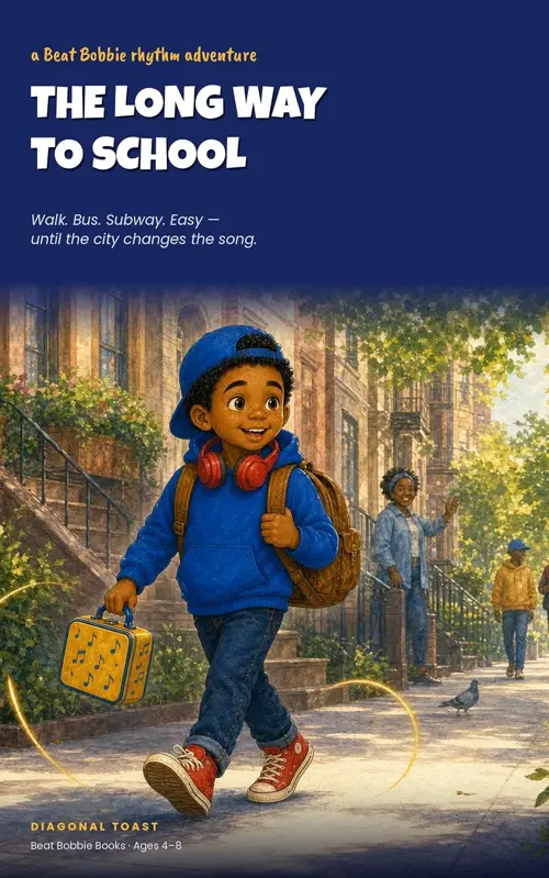 Cover of The Long Way to School: A Beat Bobbie Rhythm Adventure