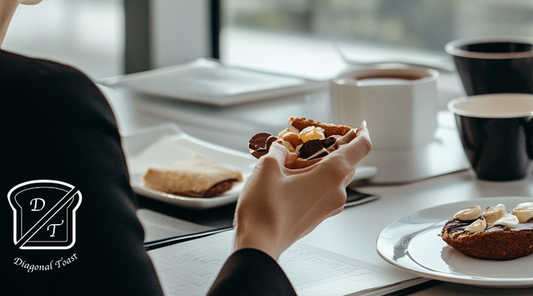 The Diagonal Toast Work Snack Edit