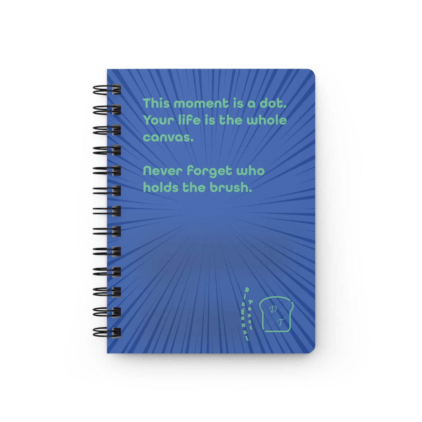 Diagonal Toast Productivity Notebook